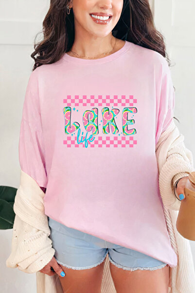 Sarah's Boutique Women's T-shirt – 100% cotton – Lake Life
