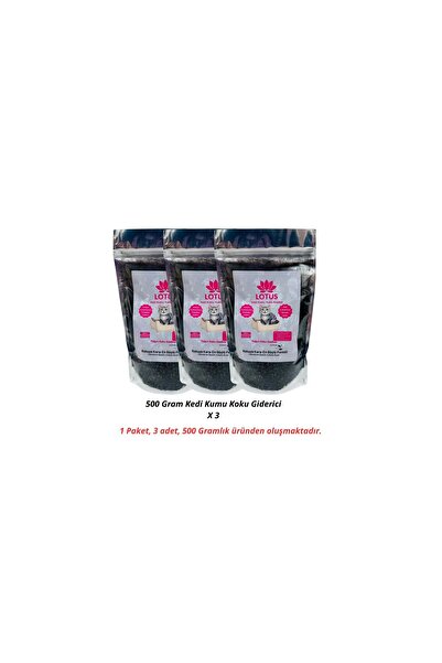 Kedi Kumu Koku Giderici 500 Gr - 3 adet