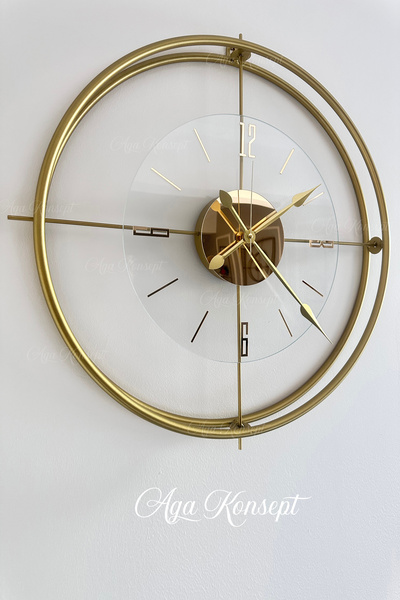 AGA KONSEPT GOLD İskandinav Deluxe Şeffaf Nano (Büyük Boy 51 x 51 cm) Modern ...