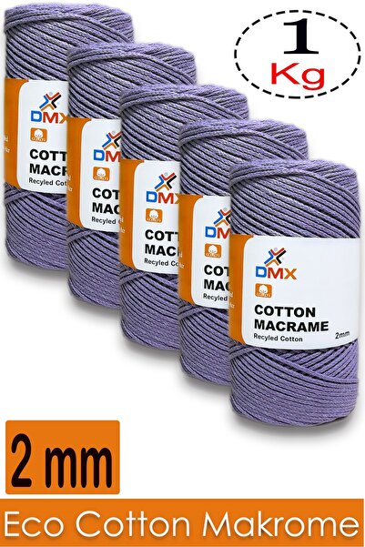 Diva İplik Dmx Cotton Macrame (5X200 Gr) - Pack of 5 - Color -2135