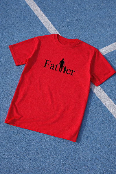 LORVEX Dad T-Shirt Father's Day Oversize 100% Cotton Printed Men's T-Shirt Co...
