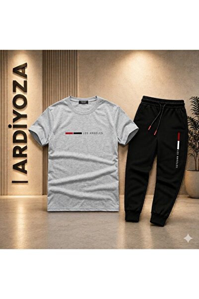 SILATU 2-Piece Losangeles Set (Sweatshirt-T-Shirt)