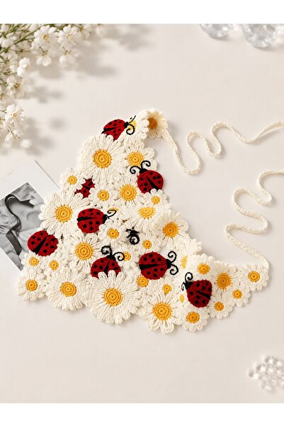 EMKSHOP Daisy and Ladybug Patterned Bandana