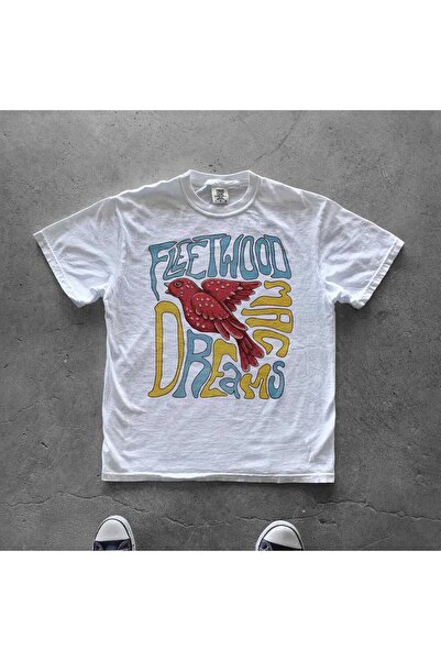 Grafftee Clothing Fleetwood Mac Printed Unisex Oversize T-Shirt
