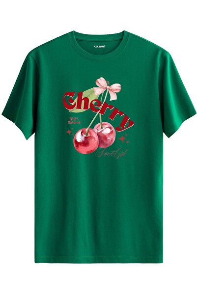 Colermi Cherry Sweet Girl Printed T-Shirt