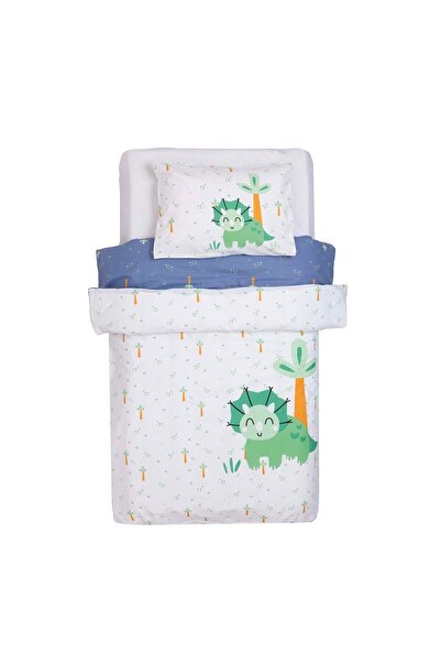Little Dreams ebebek Little Dreams Erkek Bebek Nevresim Takımı Dinozor Baskılı