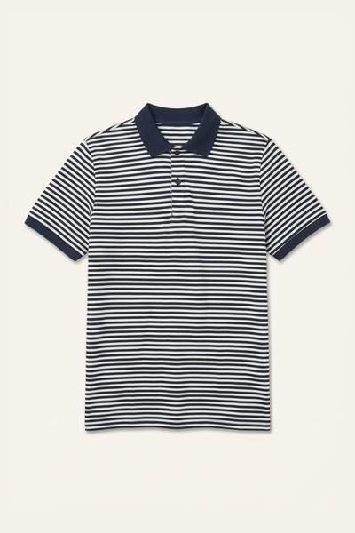 DeFacto Regular Fit Polo Neck Pique Short Sleeve Polo T-Shirt H4727Ax26Sm