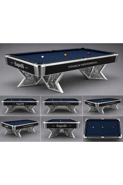 SAPELLİ Titanium Professional bilardo masası