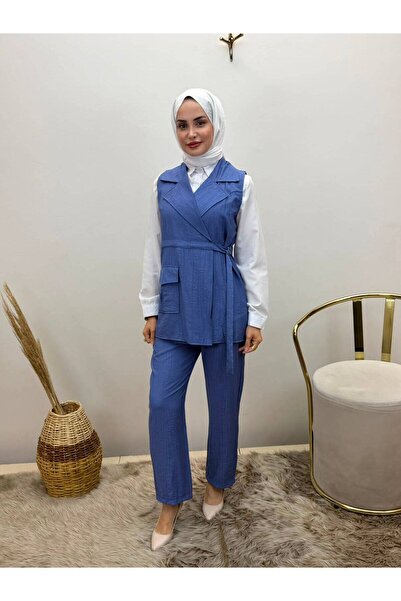 JOOQSTORE Side-Tie Triple Set with Pockets