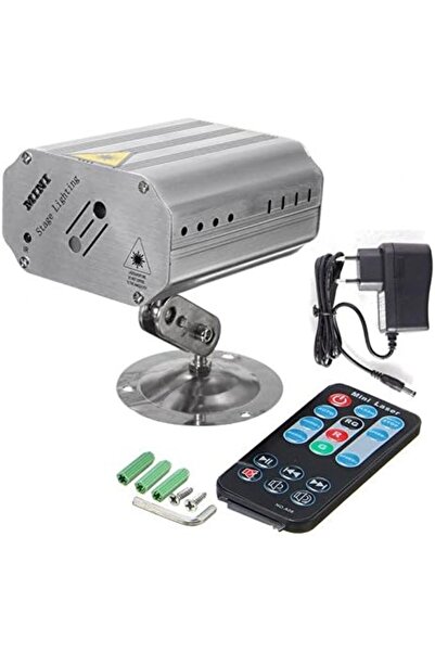 Generic Mini R&G Laser Projector Light LED Stage Lighting US Plug for Xmas DJ...
