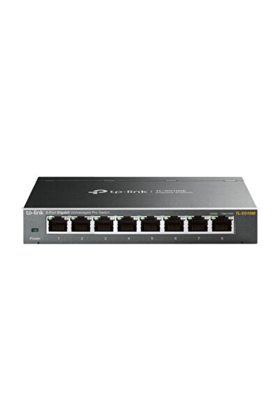 TP-LINK Switch Smart Ușor de utilizat, 8 porturi Gigabit RJ45, Managementat -...