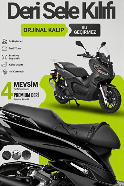 Motobros Κάλυμμα καθίσματος μοτοσικλέτας Kanuni Seha 125 LeatherFit Δερμάτινο...