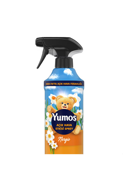 OEM Nergis Yumos Spray for Fabrics and Ambient, floral fragrance, 430 ml
