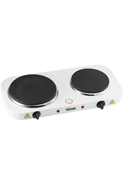 Tristar Electric hob KP-6245 2 Burners 2500W White