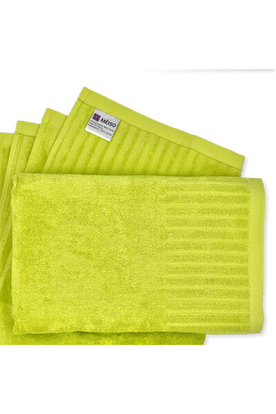 MEİSO Prosop MĚISO 70x140 cm din Bumbac 100% 380 g/buc cu Bordură Jacquard – Confort, Absorbție și Eleganță