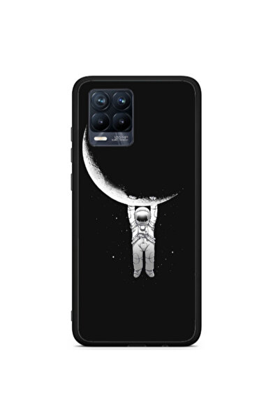 Other Realme 8 i Swinging on the moon Black Glossy Θήκη