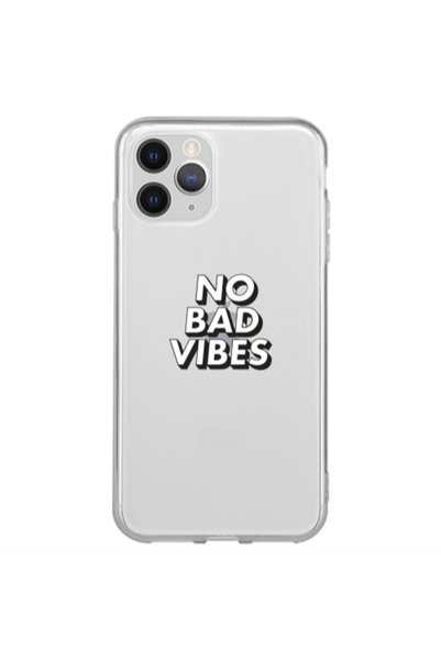 Other Apple iPhone 13 Pro Max No bad vibes Transparent Silicone TPU Θήκη