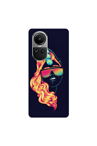 Other Oppo Reno10 5G Horn style Transparent Silicone TPU Θήκη