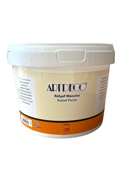 Artdeco Rölyef Macunu 3,5 kg Beyaz