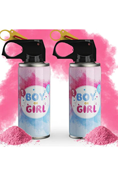 Other Gender Reveal Cannon Pink Color