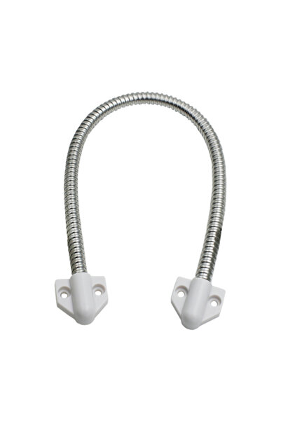 Etnicsaccessories Set de coliere flexibile din oțel inoxidabil, capete din pl...