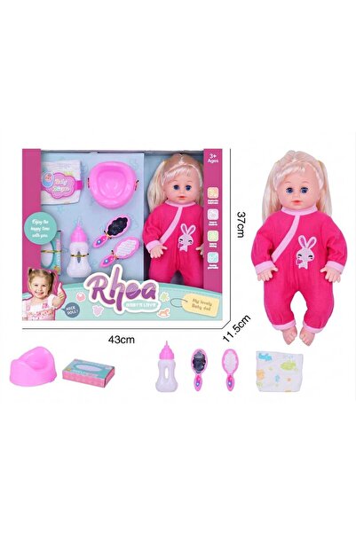 TOY LAND دمية طفل مع ملحقاتها، TL247