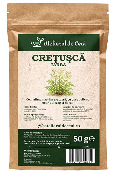 atelierul de ceai Ceai de iarbă de crețușcă