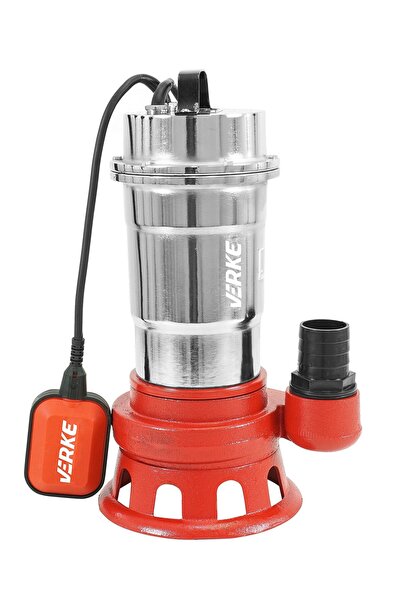 VERKE Chrome dirty water pump, Verke, 0.75kW 2", V60035