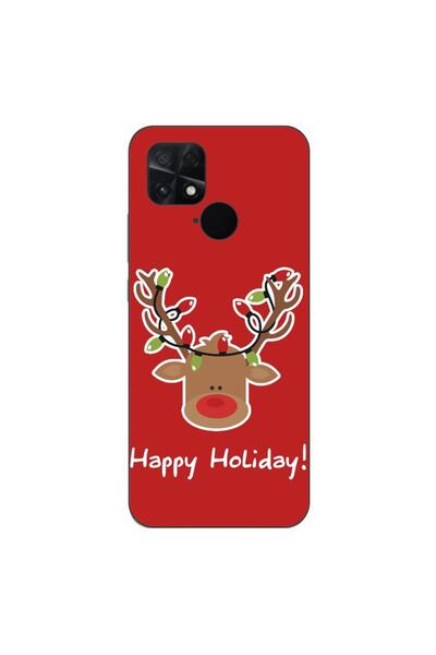 OEM Case compatible with Xiaomi Poco C40 Silicone Gel Tpu Pattern Christmas R...