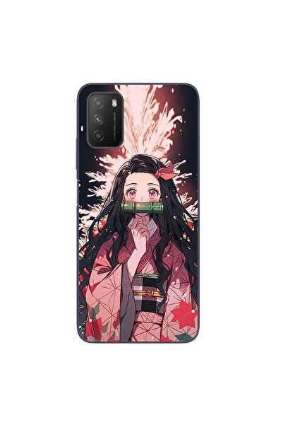 OEM Husa compatibila cu Xiaomi Poco M3 Silicon Gel Tpu Model Demon Slayer Nezuko