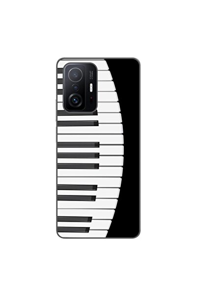 OEM Case compatible with Xiaomi Mi 11T, Mi 11T Pro Silicon Gel Tpu Piano Keys...
