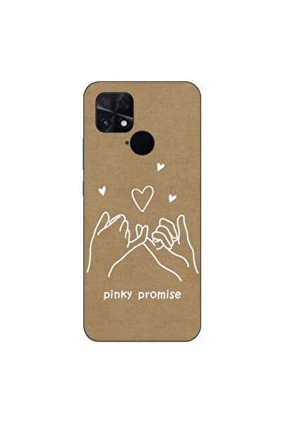 OEM Case compatible with Xiaomi Poco C40 Silicone Gel Tpu Pattern BFF Pinky P...