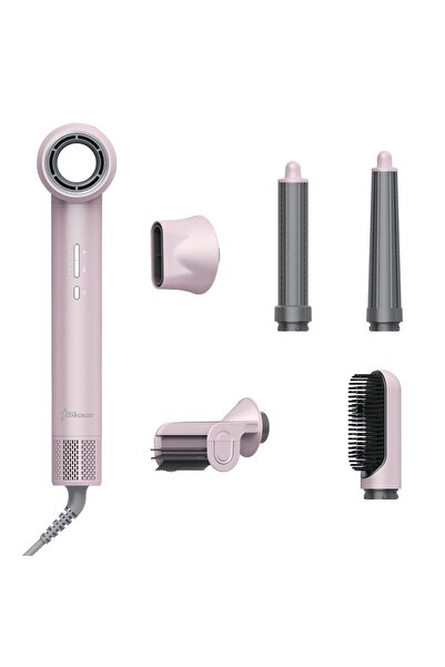 STARCREST Uscator de par profesional SHD-6-1PK, 1300 W, 6 Accesorii incluse, ...