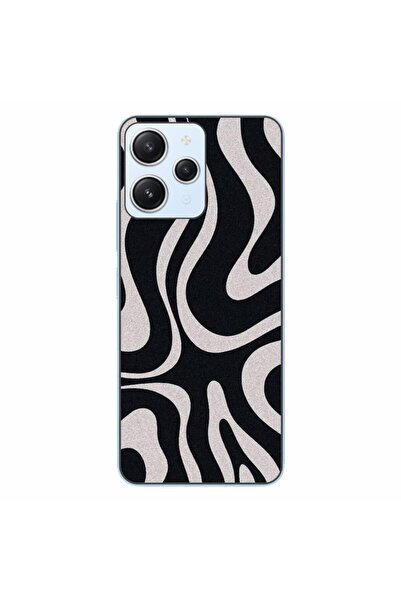 OEM Калъф, съвместим с Xiaomi Redmi 12 4G, силиконов гел TPU, монохромен, хип...