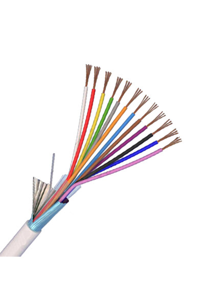 ELAN 12-core shielded alarm cable, solid copper, 100m 12CUEF