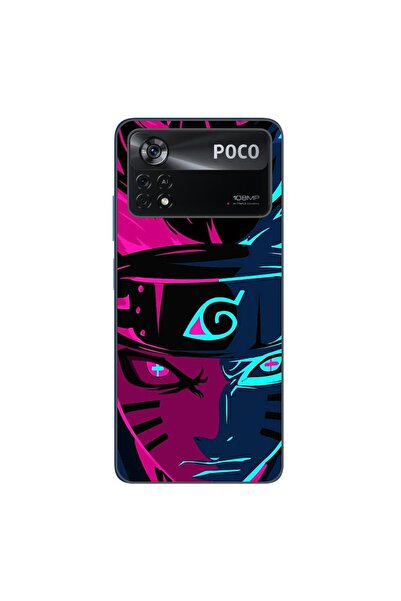 OEM Husa compatibila cu Xiaomi Poco X4 Pro Silicon Gel Tpu Model Naruto Purpl...