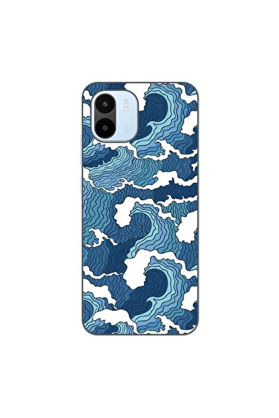 OEM Case compatible with Xiaomi Redmi A1 Silicone Gel Tpu Model Crazy Waves