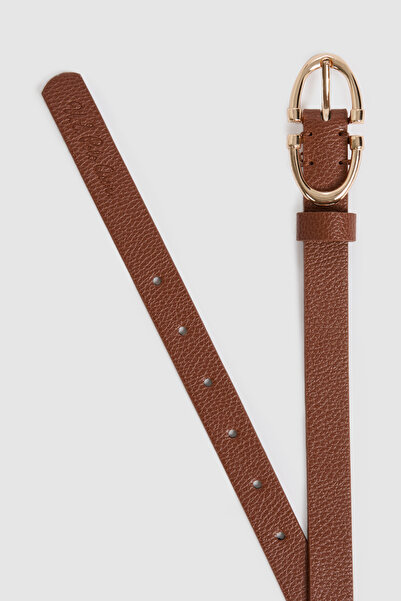 U.S. Polo Assn. Women's Tan Belt 50324885-Vr099