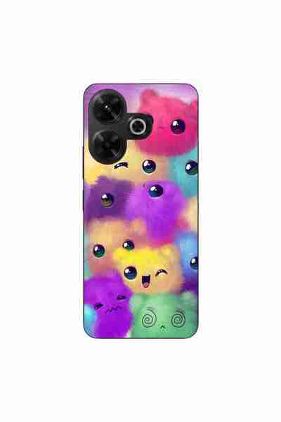 OEM Case compatible with Xiaomi Redmi 13 4G Silicone Gel Tpu Colorful Fluffy ...