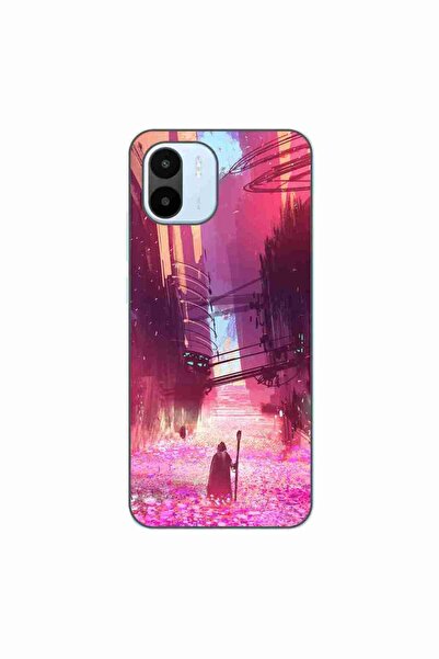 OEM Case compatible with Xiaomi Redmi A1 Silicone Gel Tpu Fantasy Wizard Pattern