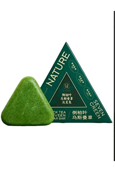 Generic Seven Green Chinese Soap for Hair Strengthening with Natural Herbs - ...