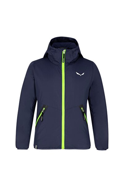 Salewa Jachetă reversibilă de trekking pentru copii - Bleumarin/Lime - 116