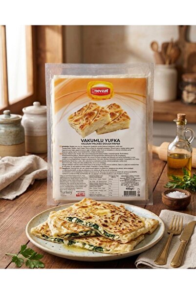 Nevzat Vakumlu Yufka 400 Gr