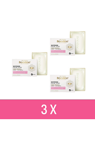 Beesline صابون تفتيح البشرة للوجه ×3