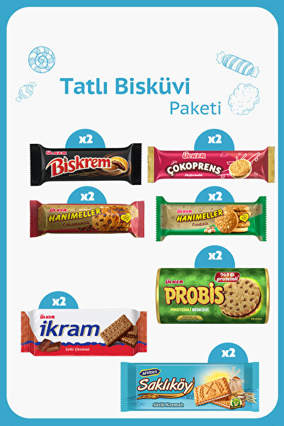 Ülker Tatlı Bisküvi Paketi