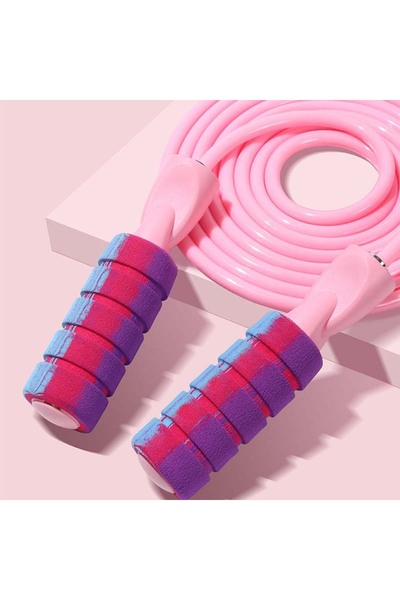 Choice1 Pink 2.8M Speed Jump Rope Adult Children Gym PVC Jumping Rope Adjusta...