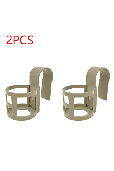 choice2 2pcs Grey 2/4pcs Pool Side Hanging Storage Shelf PP Plastic Beverage ...