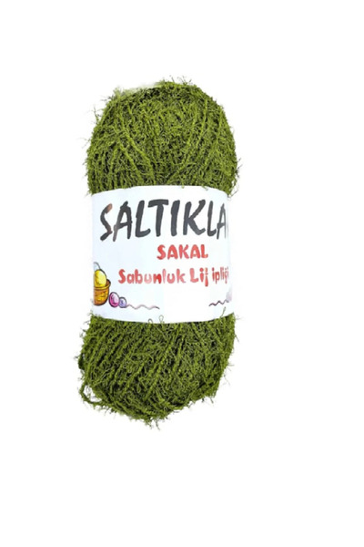SALTIKLAR SABUNLUK LİF İPLİĞİ YEŞİL 1 ADET