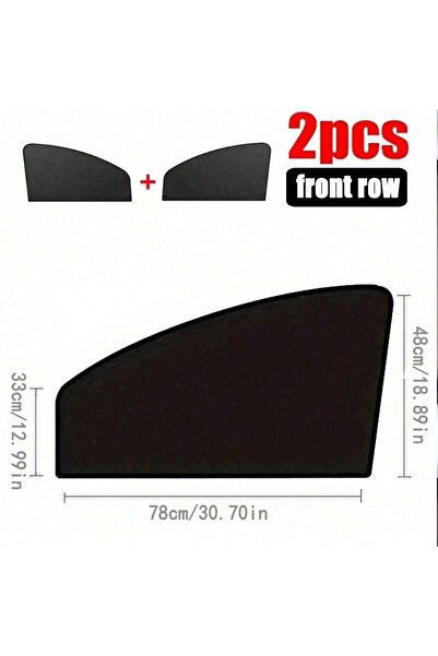 choice2 Front window 2pcs Magnetic curtain protectors, window visors, side wi...