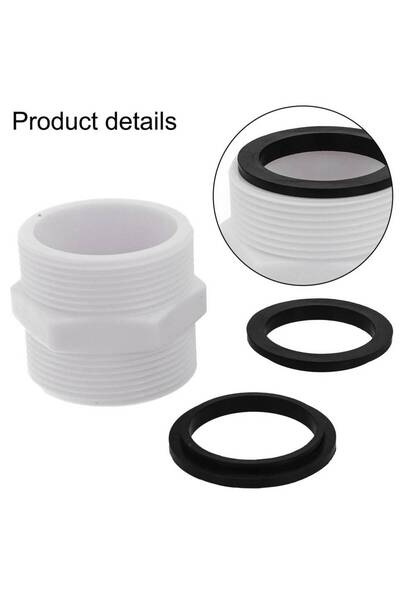 Choice WHITE 1pcs Pool Hose Adapter 1.5Inch For Intex For Coleman Pool Pump H...